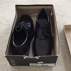 Bass Safford Black Shiny men’s Shoes
